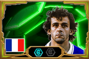 Michel Platini mini card