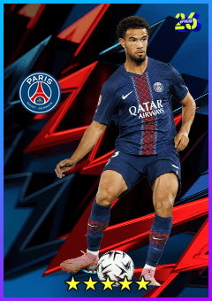 Carte Warren Zaïre-Emery Paris Saint-Germain 2023 – Futera 92e Minute Or #70/112