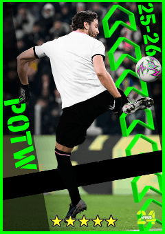 Carte Panini Donruss 2023-24 - Manuel Locatelli "Le Beau Jeu" Auto #BG-ML - Soccer