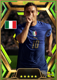 FUTERA NOSTALGIA 2024 Francesco Totti 13/21 - Patch usé - CAPITAINE
